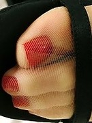 feet high heels masturbate nylon