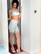 ass high heels nylon pussy