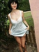 mature outdoor stockings