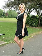 black high heels milf