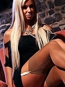 feet legs nylon