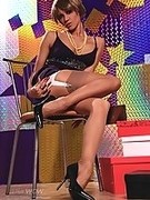 high heels milf nylon