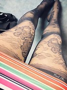 amateur legs nylon